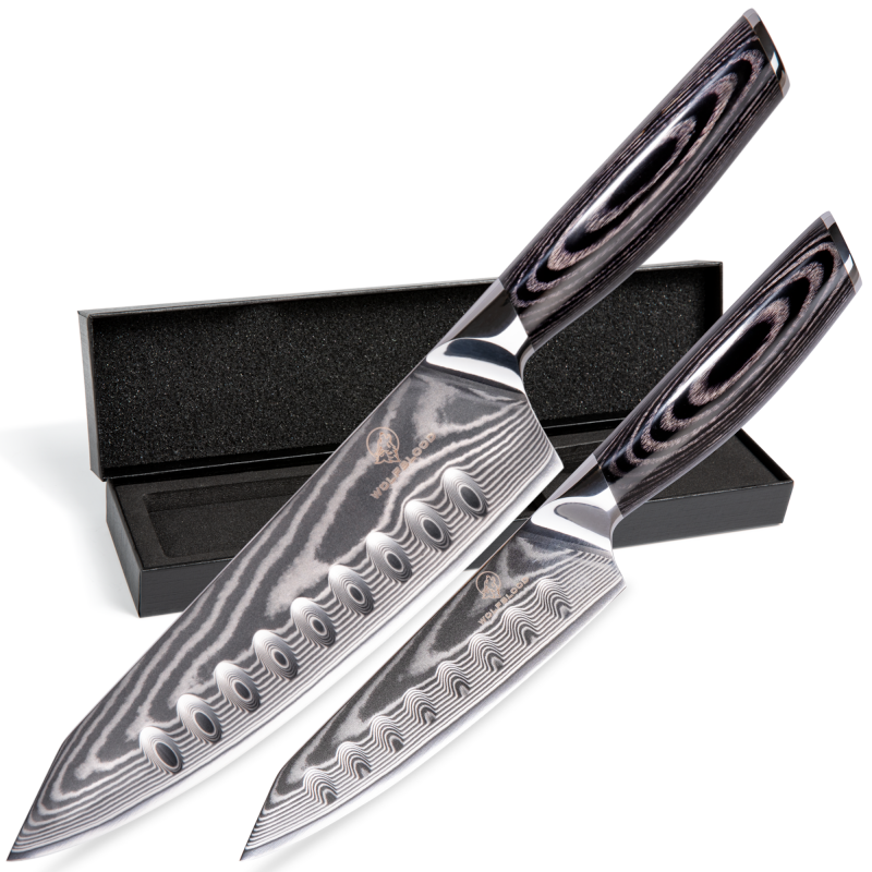 Damastmesser Set-Küchenmesser Set-Chefmesser Set-Damast Küchenmesser.png